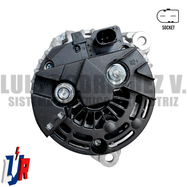 Alternador Mercedes Benz CLK, CLK 430, CLK55 AMG, CLS500, E320, E430, E500, E55 AMG, S280, S320, S350, S430, S500, S55, SL350, SL500, SL55, SLR, E240 (0986047550)