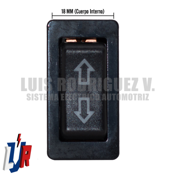 Switch Elevavidrios Universal 12V