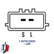 Alternador Nissan Maxima, Murano (231000L701) - Imagen 5
