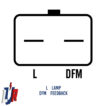 Regulador Mitsubishi Space Star - Nissan Micra - Renault Megane, Scenic, Clio, Kangoo, Logan, Sandero, Laguna - Volvo S40, V40 - Peugeot 206 (232962) - Imagen 3