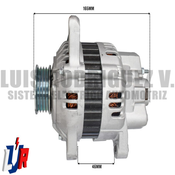 Alternador Mitsubishi Lancer, Galant, Eclipse, Space Wagon (3730021013)