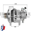 Alternador Hyundai Terracan - Kia Carnival (373004X501)