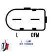 Regulador Audi A3, A4, A5, A6, A7, Q3, Q5, S3, TT - Porsche Macan - Volkswagen CrossFox, Fox, Gol, Golf, Jetta, Passat, Polo, Saveiro, SpaceFox, Tiguan, Voyage - Citroen Jumper (B231103) - Imagen 3