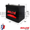 Batería Automotriz Solite 12V 80AH - Imagen 2