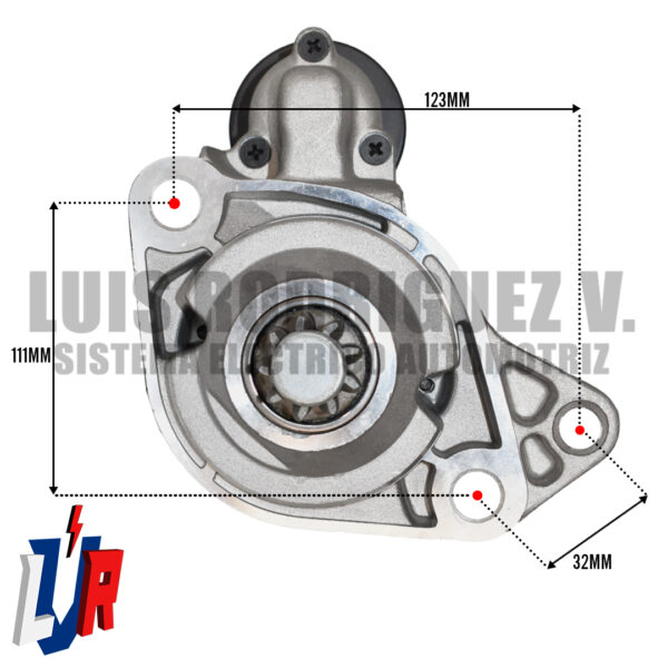 Arranque Audi A3, TT – Ford Focus, Galaxy – Skoda Octavia, Fabia – Volkswagen Golf, Jetta, Bora, Nuevo Escarabajo, Polo, Vento – Seat (DRS7830)