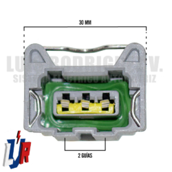 Socket Sensor CKP – Sensor Velocidad Chevrolet (Doble Guía)