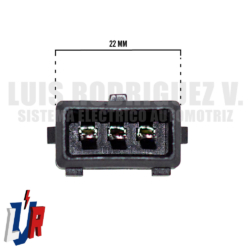 Socket Sensor CKP – Sensor Velocidad Chevrolet (Complemento Socket 15B)