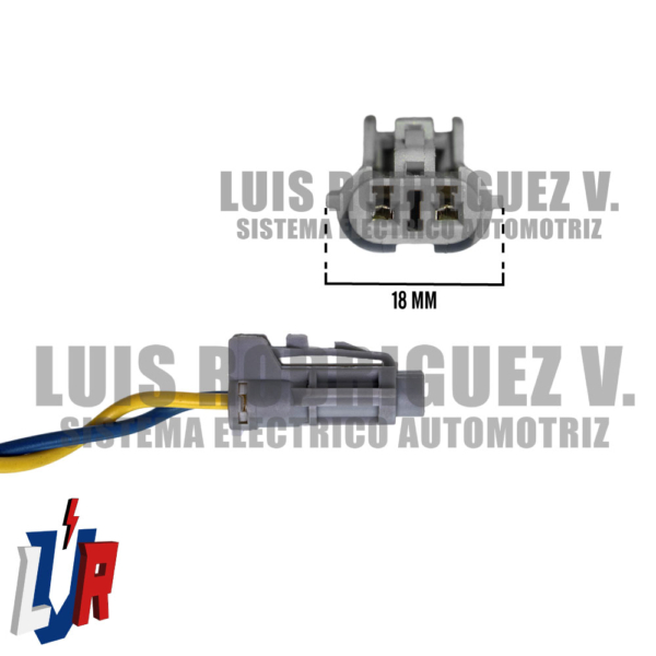 Socket Universal Hembra (2 Terminales)