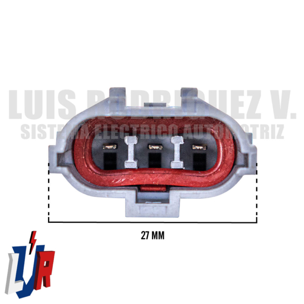 Socket Universal Macho (3 Terminales) (Complemento Socket 204)