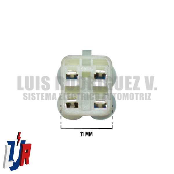 Socket Universal Hembra (4 Terminales)