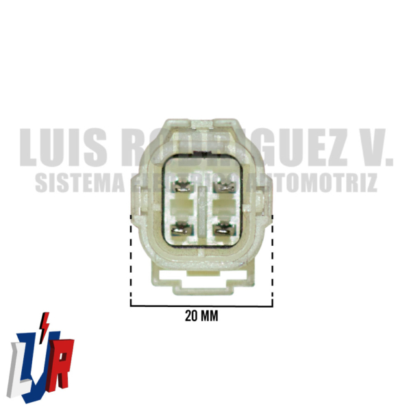 Socket Universal Macho (4 Terminales) (Complemento Socket 223)