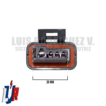 Socket Regulador Chevrolet - Daewoo